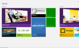 windows store page