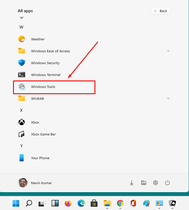 Windows tools