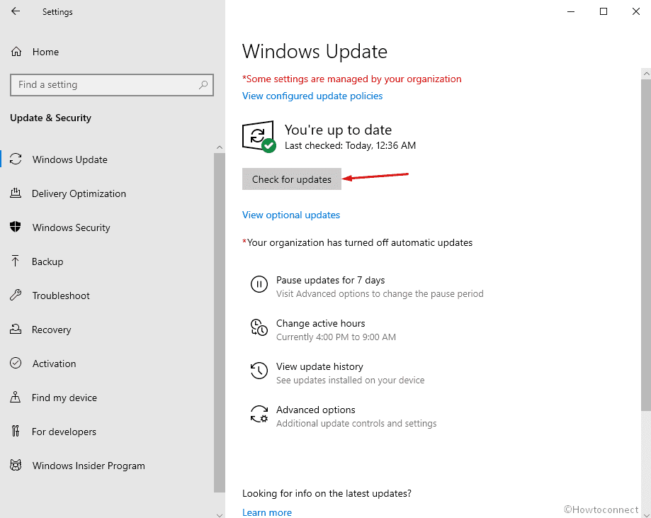 Windows update