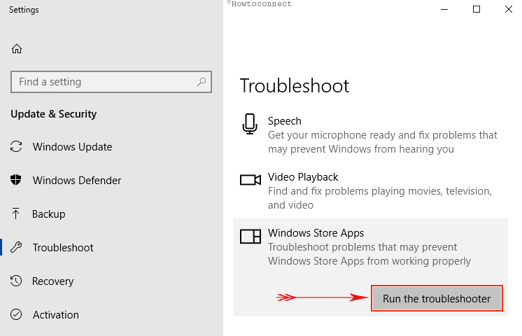 Wsreset Not Working Windows 10 pic 1
