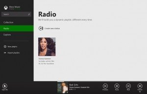 Xbox Music Radio app xbox music radio app