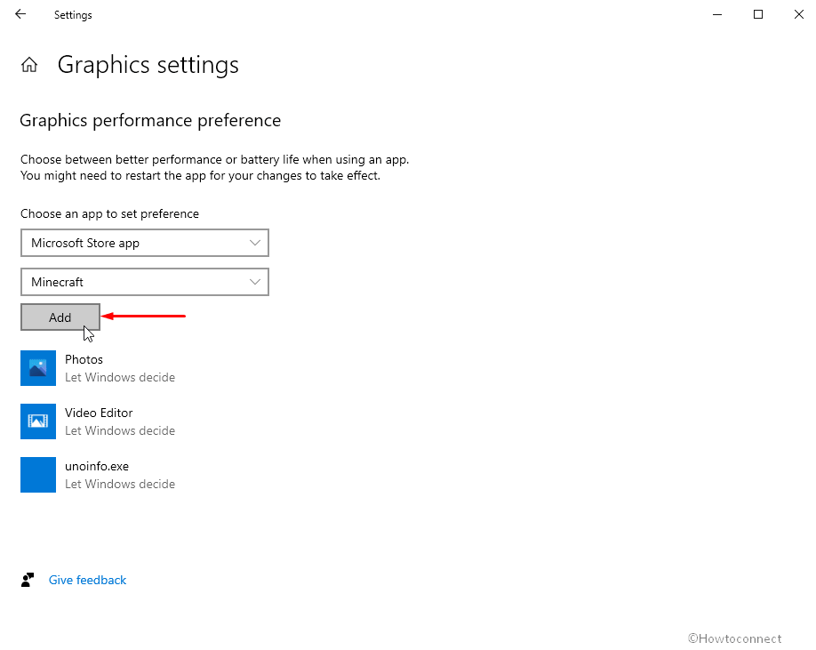 add microsoft store app