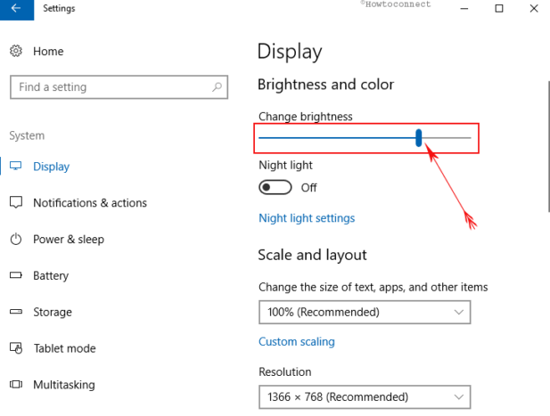 Adjust Brightness and Contrast on Windows 10 Desktop