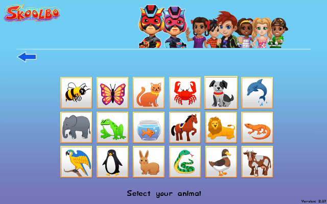 avatar customization Skoolbo Core Skills Windows 8 App - Teach 4 -10 Years Kids with Fun