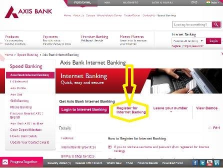 axis-bank-netbanking-website-register