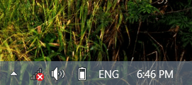 Restore Battery Icon Lost from Windows 8/8.1 Taskbar