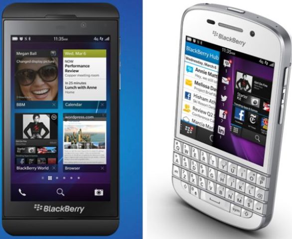 blackberry z10-and q10 images