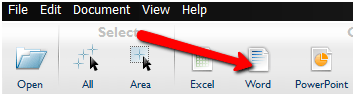 choose word Alter PDF with Ease to Various Formats using Able2Extract