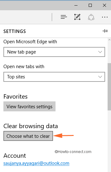 clear browsing data on setting in project spartan clear browsing data on setting in project spartan