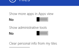 Windows 10 - How to Clear Personal Information from Tiles