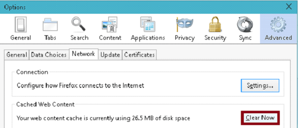 clear now button on network tab in advance clear now button on network tab in advance