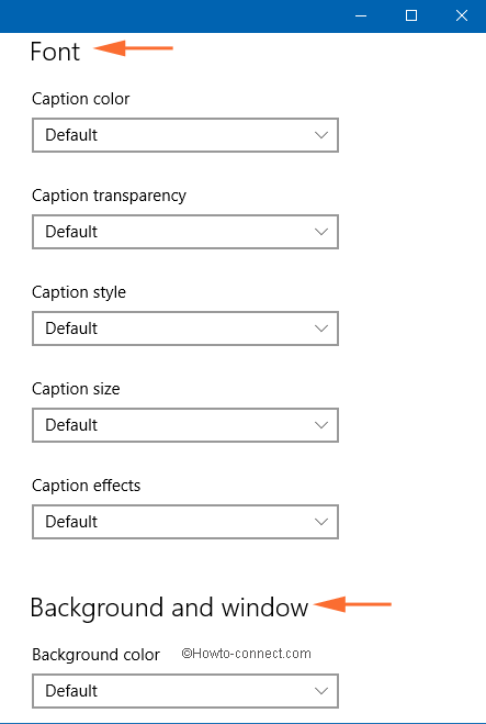 closed captioning settings How to Personalize Closed captioning in Windows 10