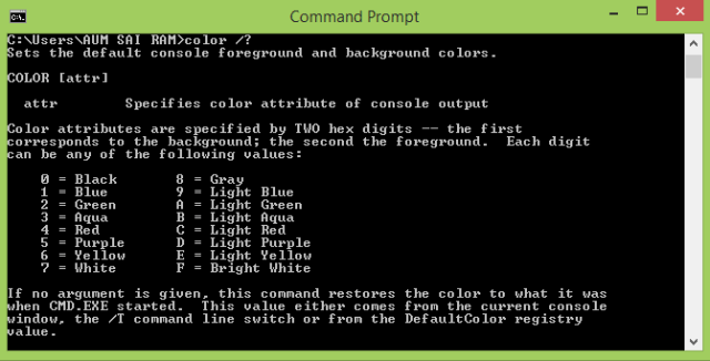 How to Change Look and Font of Command Prompt in Windows 8