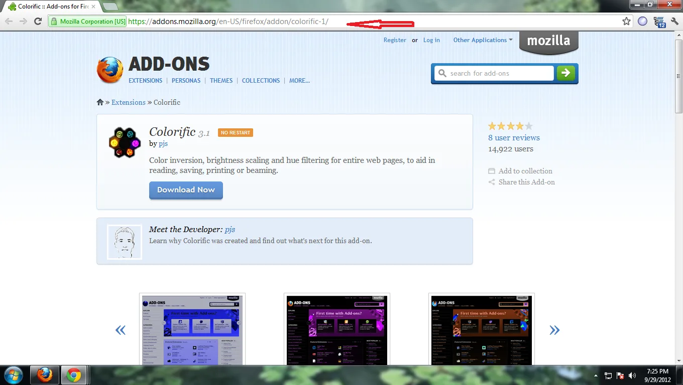 colorific addon image