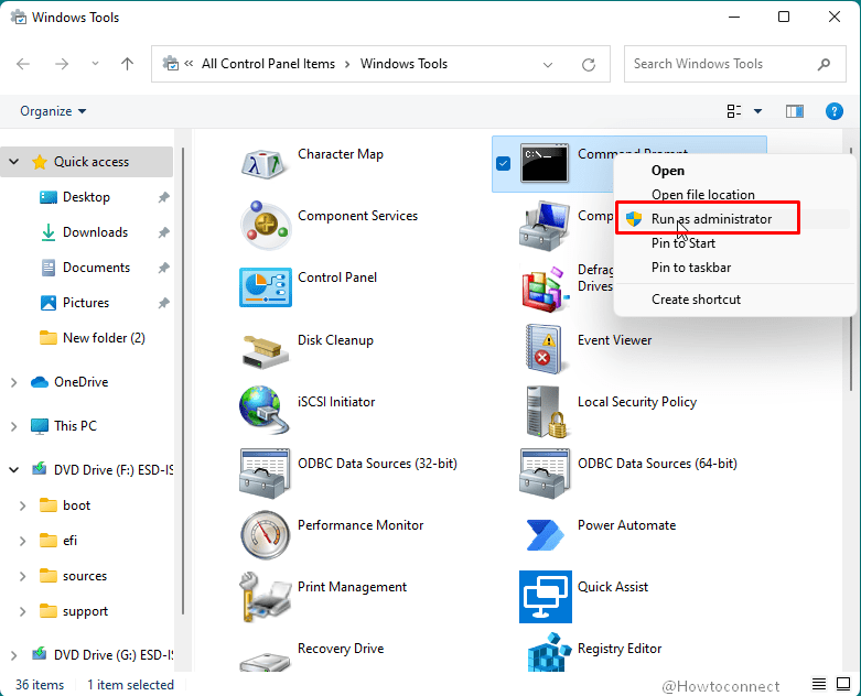 command prompt Windows tools