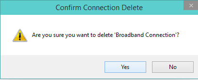 Windows 10 - How to Remove PPPOE or VPN Connection