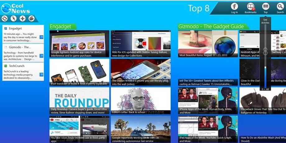 Cool News, Windows 8