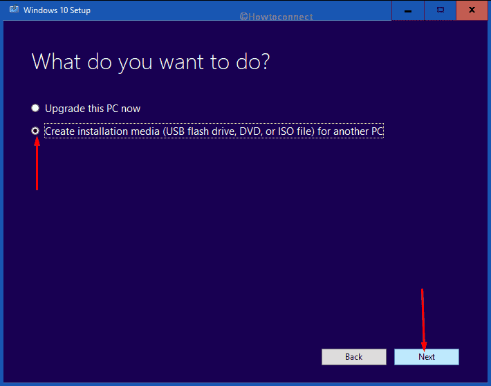 create installation media