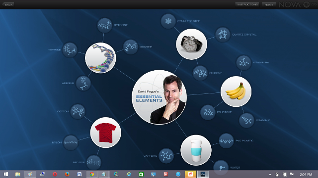 david pogue's essential elements Study Periodic Table using Nova Elements Windows 8.1 App