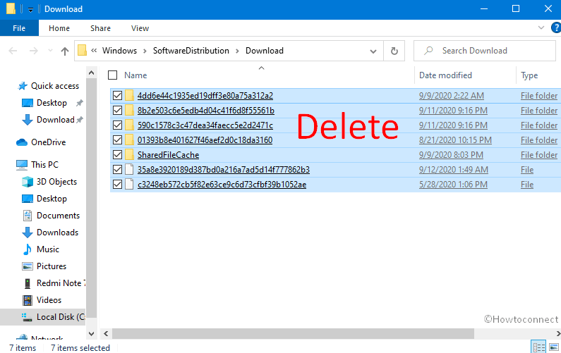 delete C:\Windows\SoftwareDistribution\Download to fix the issue