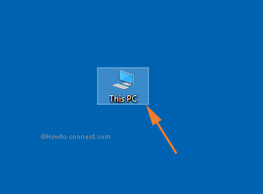 this pc icon on desktop