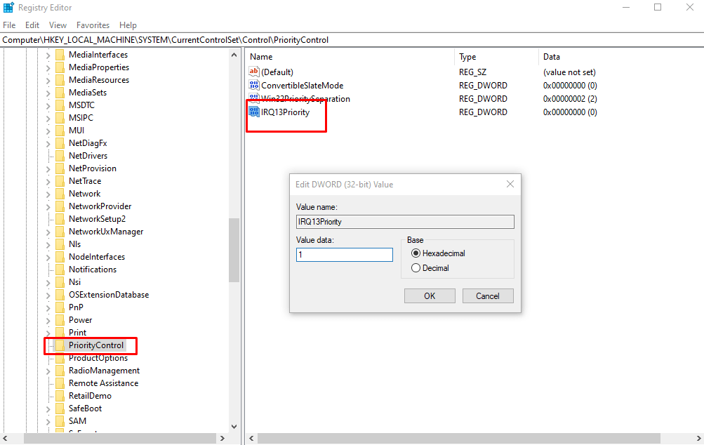 device manager error Code 36 - This Device is Requesting a PCI Interrupt Windows 10