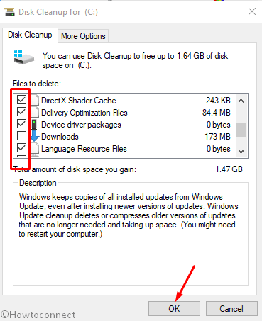 disk cleanup tool to fix bsod