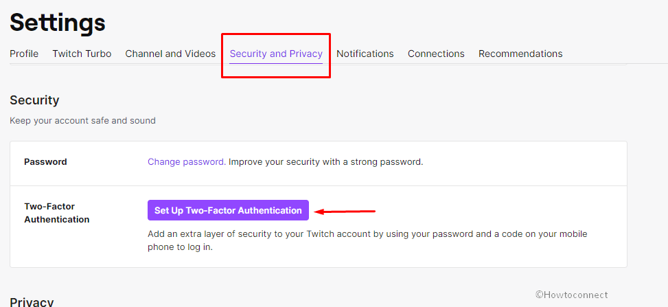 enable 2fa in twitch