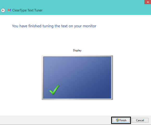 Windows 10 - How to Turn on ClearType Use Tuner