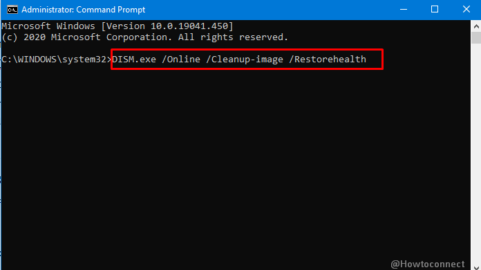 fix 0x8007000A - 0X2000D by running dism command