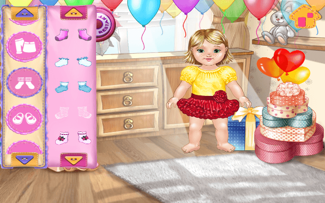 fresh clothes and fashionable things Baby Dream House Windows 8 App - Have a lot more Fun For Kids