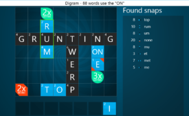 Snap Attack Windows 8 App - Play in Word Building Tournament Globally