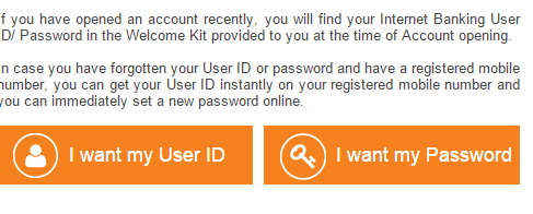 get your user id and password