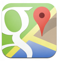 google map app for iPhone