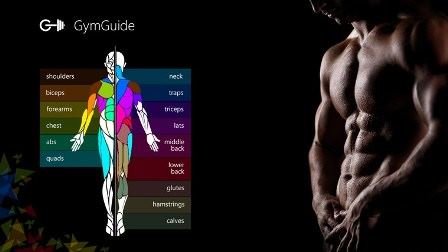 gym guide windows 8 app