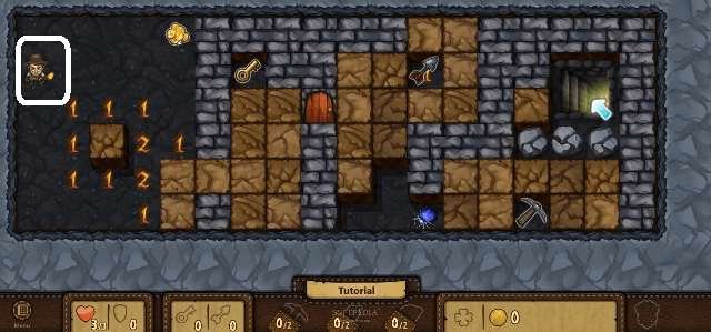 hero starts his mission Microsoft Treasure Hunt Windows 8 Game - Play Adventurous Puzzle