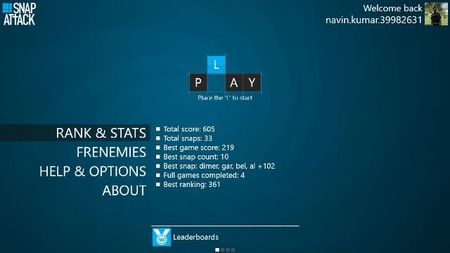 homepage_snap_attack Snap Attack Windows 8 App - Play in Word Building Tournament Globally