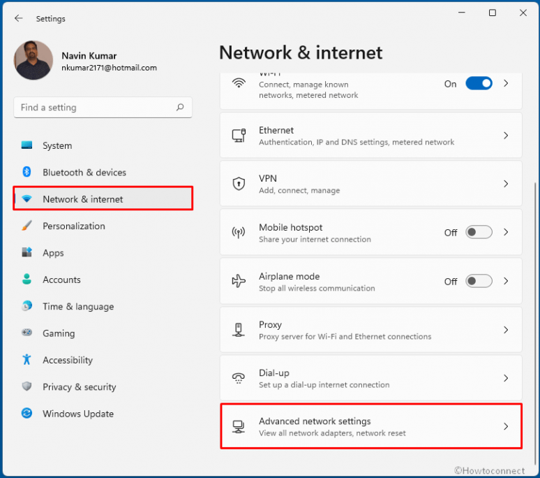 How to Network Reset Settings and Adapter in Windows 11