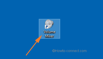 icon of the volume mixer