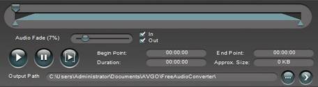 integrated Audio Cutter AVGO Free Audio Converter