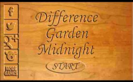 Difference Garden Midnight Windows 8 App - Enjoy Puzzle Improve visual Skill