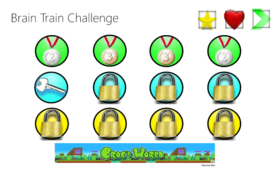 Brain Train Challenge Windows 8 App - Test, Improve Brain Health