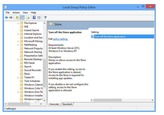 local group policy editor image