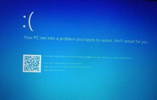 lvrs64.sys Blue Screen Error