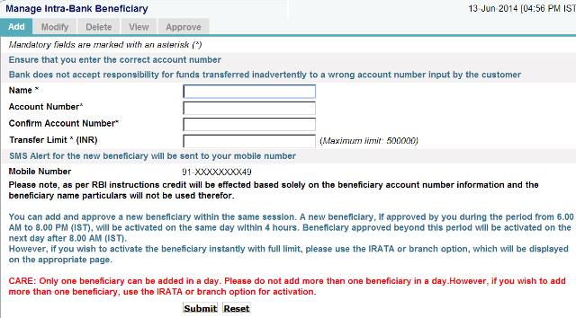 How to Pay Money to SBI Account of Others Using NetBanking
