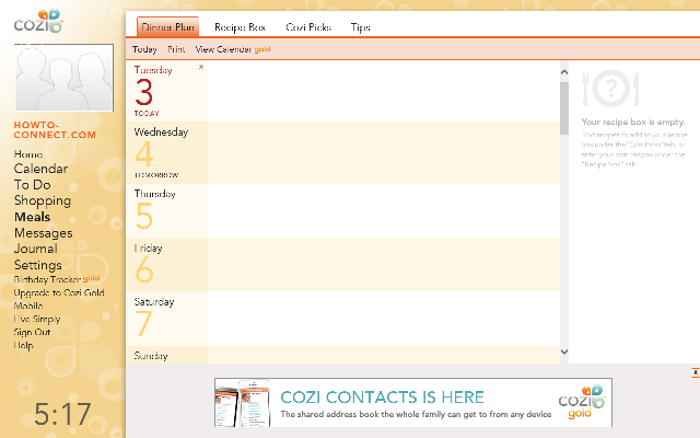 Cozi Family Organizer Windows 8 App - Manage Life in Better Way