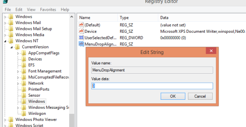 Get Context Menu on Right Side of Mouse after Right Click on Windows PC Screen