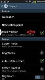multi window in galaxy s4 multi window in galaxy s4