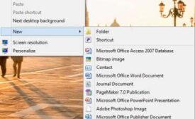windows 8 menu to create shortcut of all windows 8 app