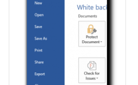 office 2013 account tab image